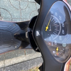 ホンダ　DIO AF68 書類　鍵あり　エンジン始動の画像
