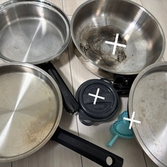 片手鍋、カレンダーの画像