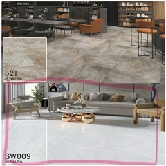 ストーン調フロアタイル 約20畳の画像