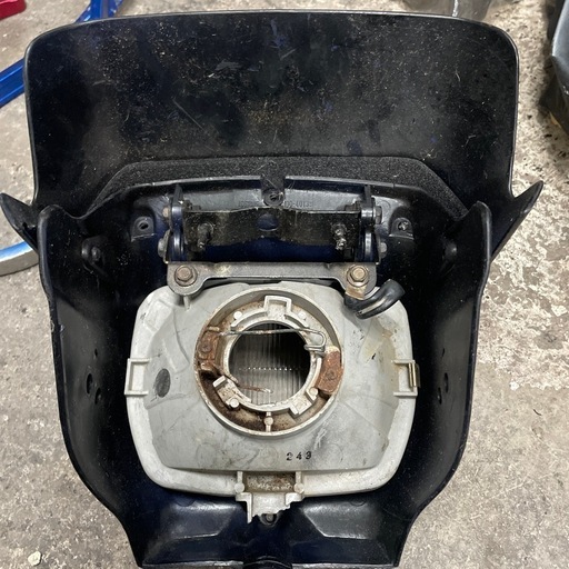 dトラッカー250純正ヘッドライト