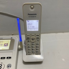 Panasonic 電話機 VE-E10-W 子機KX-FKD404-Wの画像