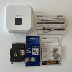 ピータッチキューブ 710　brother PT-P710BT ラベルの画像