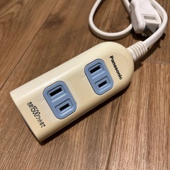 Panasonic 延長コード　3口の画像
