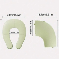 新品☆折りたたみ便座グレーの画像