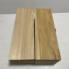 化粧箱 桐箱 森伊蔵 魔王 焼酎一升瓶 箱のみ 2点セット 贈答用 店舗用飾りの画像