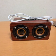 Bluetoothスピーカー、充電用USBケーブル付属の画像