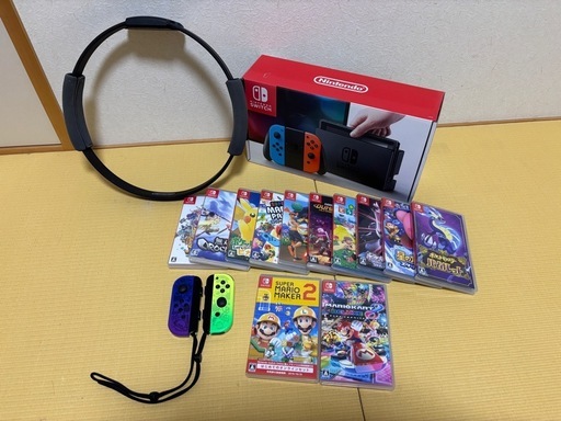 Nintendo Switch 本体+Joy-Con +ソフト12本　