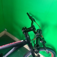 BRIDGESTONE Levena 子供用自転車 18インチ ブラック/レッドの画像