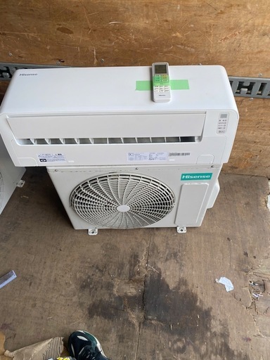 配送取り付け工事込み金額 Hisense ハイセンス ルームエアコン HA-S25D-W 8じょう8畳　2021ねn2021年