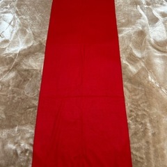 TOPKAPIトプカピ　マフラーストールショールスカーフ レッド 赤 カシミア100% 無地レディースメンズユニセックスの画像