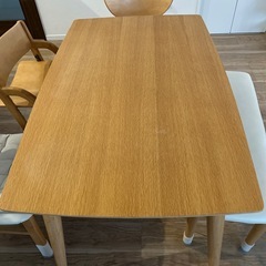 75×120ダイニングテーブルの画像