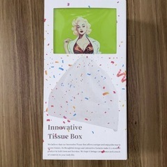ティッシュケース　未使用品の画像