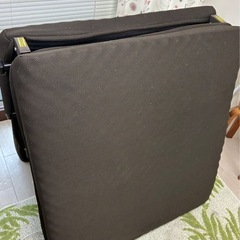 ニトリ　折りたたみベッドの画像