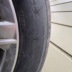 LS500純正タイヤホイールの画像