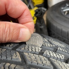 降雪予報即売！グッドイヤースタッドレス14インチ　の画像