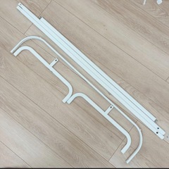 IKEA ムーリッグ ハンガーラック　ホワイト❷の画像