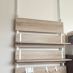 〈取引中〉突っ張り棚の画像