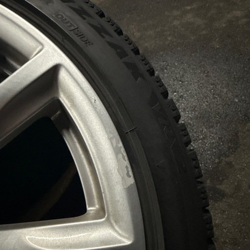 追記あり⭐︎Audi A6 純正品　S3に使用！⭐︎スタットレス　225/40R18 美品