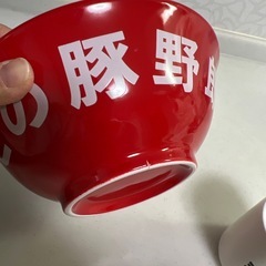 二郎系ラーメンの丼セットの画像