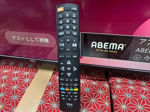 50型薄型テレビTCL 50K600U 50インチ 4K 薄型2019年製造　訳アリ
