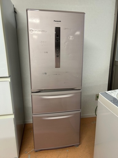 【Panasonic】3ドア冷蔵庫 321L NR-C32BML-P ピンク系｜動作確認済み