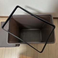 ゴミ箱 ふた付き　25L W22.5×D35×H61.5cmの画像