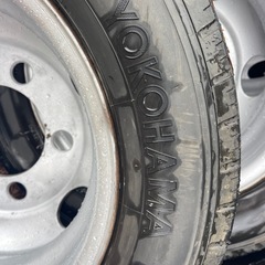 ふそう　キャンター　　16インチ鉄ホイールの画像