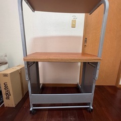 パソコン机　椅子セットの画像