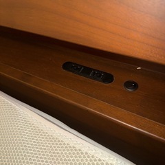 ニトリのセミダブルベッドの画像