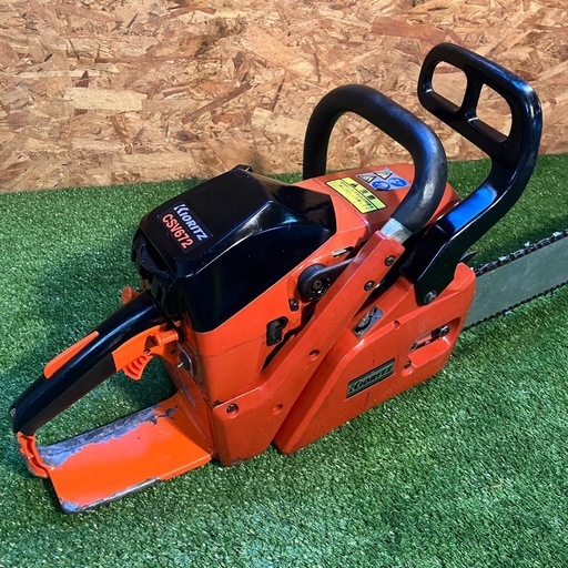 共立 CSV672 66.7cc ガイドバー60cm 整備・動作確認済み シリンダー・ピストン新品 プロ エンジン チェーンソー チェ