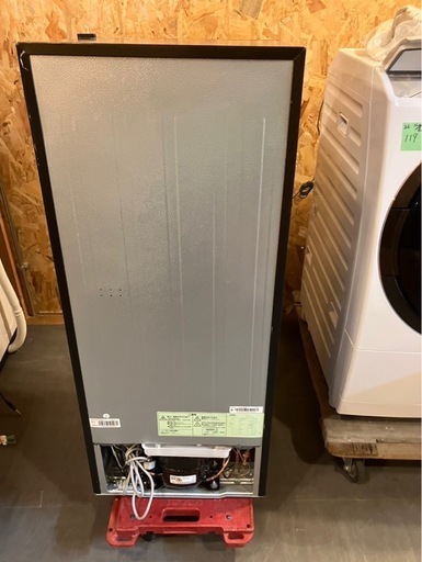 【中古】2ドア冷蔵庫 NTR-106BK