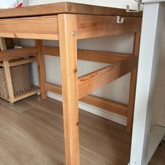 無印良品　デスクの画像