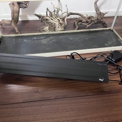 【アクアリウム一式】60cmスリム水槽＋hygger LEDライト＋水槽台｜引越しのための画像