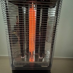 YAMAZEN ツインヒートPLUS 電気ストーブ DBC-SK123(AB) 2023年製の画像