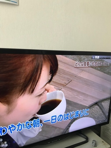 シャープAQUOSネット内蔵32型テレビ