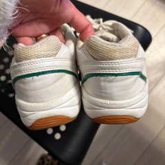 体育館履き　27.5 グリーン　の画像
