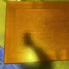 欅の座卓　猫足　机　アンティーク  の画像