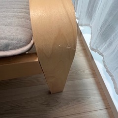 IKEA POÄNG オットマン付
の画像