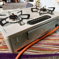 リンナイ テーブルコンロ RT34NJH7S-CR-LPG 2口コンロ グリル付き クリームベージュ 56cm幅 プロパンガス用 右強火力バーナー Rinnaiの画像