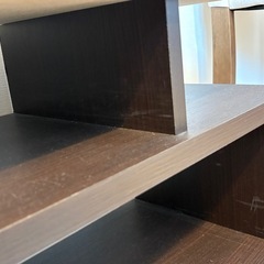 テレビ台　ダークブラウンの画像