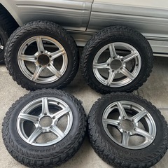 ジムニー用 GEOLANDAR M/T G003 175/80R16 アルミ付4本 の画像