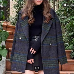 【2/15まで限定価格】【美品】RMAF ナイスクラップ WチェックテーラードジャケットWEB限定の画像