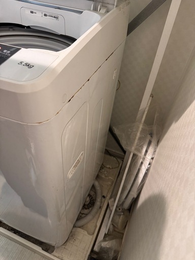ハイセンス5.5kg 全自動洗濯機2022年製
