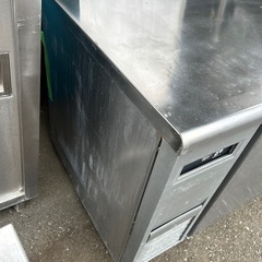 7250 2017年製 パナソニック 1ドア 台下冷凍庫 フリーザー SUF-K971A コールドテーブルの画像