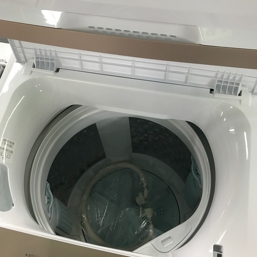 ジャングルジャングル貝塚店　洗濯機　東芝　白　ホワイト　2024年製　上開き　7.0kg 縦型全自動洗濯機　カセット式糸くずフィルター