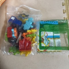 立体パネルブロックとたからさがしゲームの画像