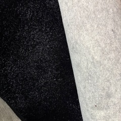 プレーベル 日本製 ラグマット カーペット 190×290 ブラック の画像