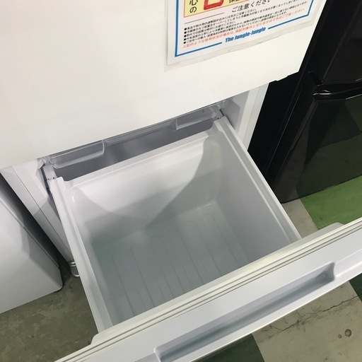 ジャングルジャングル貝塚店　冷蔵庫　シャープ　右開き　白　ホワイト　2021年製　152L  ボトムフリーザー　霜取り不要　つけかえど