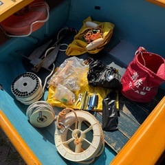 オーパクラフト 2分割ボート トーハツ5馬力船外機 装備品 引取り限定 愛知県の画像