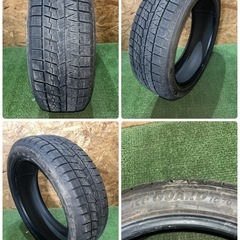 【法人出品】ヨコハマ IG70 25年製 195/50R19 4本 スタッドレスタイヤ 2本イボ残り 良溝の画像